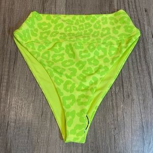 Beach riot bathing suit bottoms (high waisted)